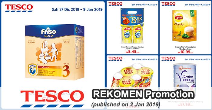 Tesco Malaysia REKOMEN Promotion published on 2 January 2019