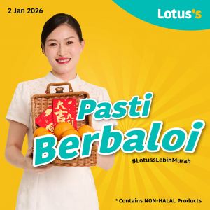 Lotus’s Pasti Berbaloi Promotion: Cook for Parents & Save | 2-14 Jan 2026