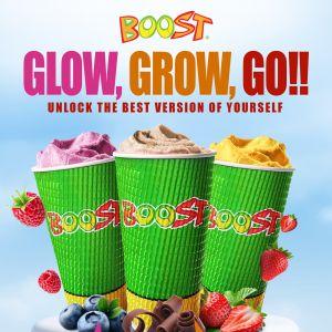 Boost Juice Glow, Grow, Go Series: 3 New Drinks for 2026 | New Menu