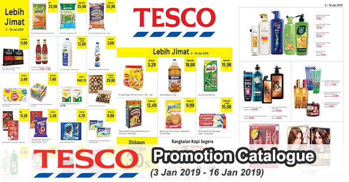 Tesco Promotion Catalogue (3 January 2019 - 16 January 2019)
