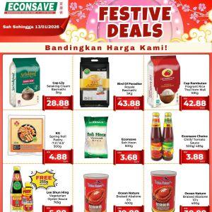 Econsave CNY Promotion: Festive Deals & Dry Goods | 5 - 13 January 2026