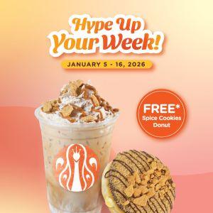 J.CO Donuts Promotion: Free Spice Cookies Donut | 5-16 January 2026