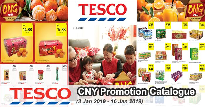 Tesco Chinese New Year Promotion Catalogue (3 January 2019 - 16 January 2019)