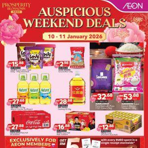 AEON CNY Weekend Promotion: Rice, Oil & Drinks | 10-11 Jan 2026
