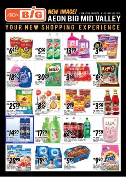 AEON BiG Mid Valley New Look Promotion (4 January 2019 - 10 January 2019)