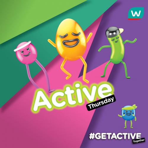 Watsons GetActive Weekend Promotion (3 January 2019 - 7 January 2019)