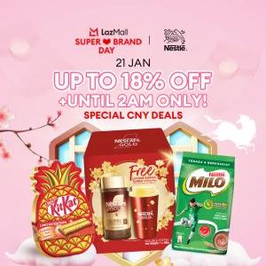 Nestle Lazada Promotion: Up to 70% OFF + Vouchers | 21 January 2026