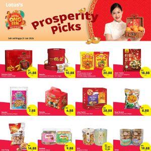 Lotus’s Prosperity Picks: CNY Snacks & Cookies Promotion | 19-21 January 2026