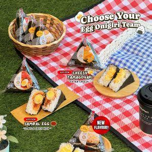 FamilyMart Egg Onigiri Menu: New Egg Mayo, Sambal & Cheesy Tamagoyaki Deals
