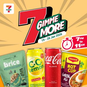 7-Eleven 7 Gimme More: Buy 2 Free 1 Promotion | 19-26 January 2026