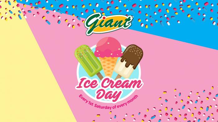 Giant Ice Cream Day (1st Saturday Every Month)