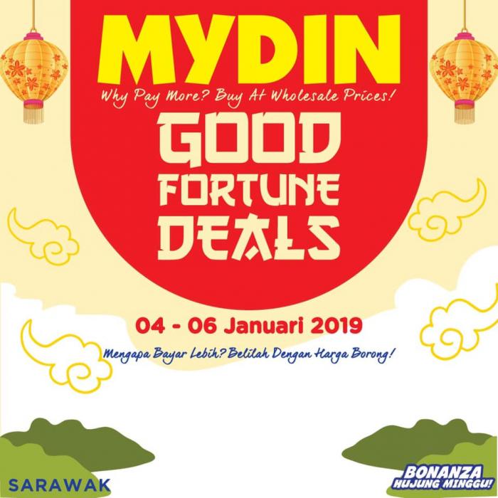 MYDIN Weekend Promotion at Sarawak (4 January 2019 - 6 January 2019)