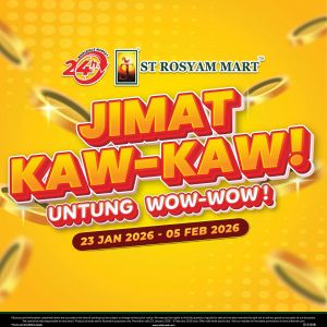 ST Rosyam Mart Promotion: Jimat Kaw-Kaw Grocery Deals | 23 Jan - 5 Feb 2026