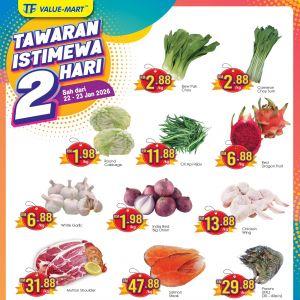 TF Value-Mart 2-Day Special Promotion: Fresh Market & Groceries | 22-23 January 2026