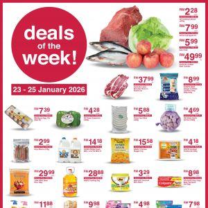 Hero Market Promotion: Groceries & Fresh Market Specials | 23-25 January 2026