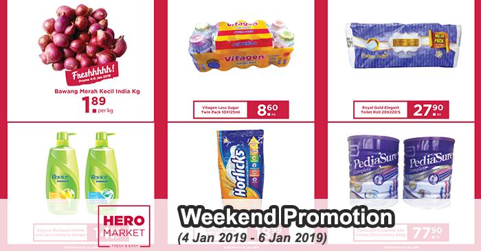 HeroMarket Weekend Promotion (4 January 2019 - 6 January 2019)