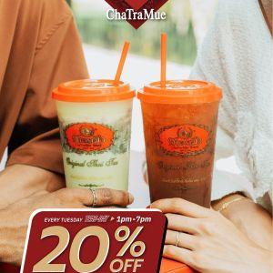 ChaTraMue Tuesday Promotion: 20% OFF Classic Series | 27 January 2026