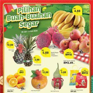 Lotus’s Pesta Sayuran & Buah-Buahan Segar Promotion: Fresh Market Deals | 28 Jan - 3 Feb 2026