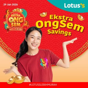 Lotus’s Seafood CNY Promotion: Fresh Abalone & Prawns Deal | 29 Jan - 3 Feb 2026