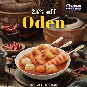 FamilyMart Rahmah Night Deals: 25% OFF Oden Promotion | 28 Jan - 10 Mar 2026