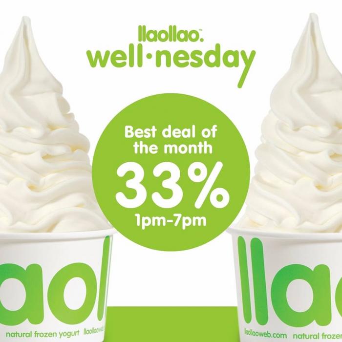 IIaoIIao Frozen Yogurt at 33% off