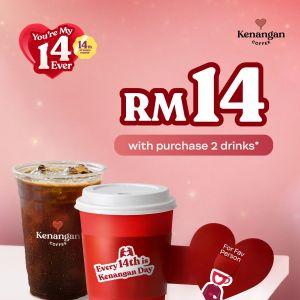 Kenangan Coffee Promotion: 2 Drinks for RM14 | 26 Jan - 15 Feb 2026