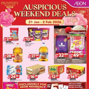 AEON CNY Weekend Promotion: Cooking Oil, Rice & Drinks Promo | 31 Jan - 2 Feb 2026