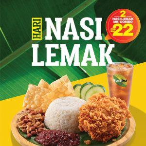 Marrybrown Hari Nasi Lemak: 2 Nasi Lemak MB Combos for RM22 | 1 February 2026