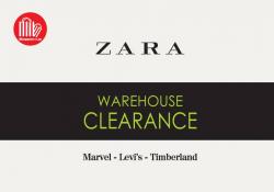 Zara Warehouse Clearance Sale at Atria Shopping Gallery (10 January 2019 - 13 January 2019)