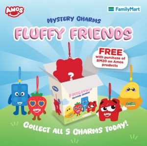 FamilyMart Free Amos Plushie Blind Box: Fluffy Friends Collection | 21 January - 3 March 2026